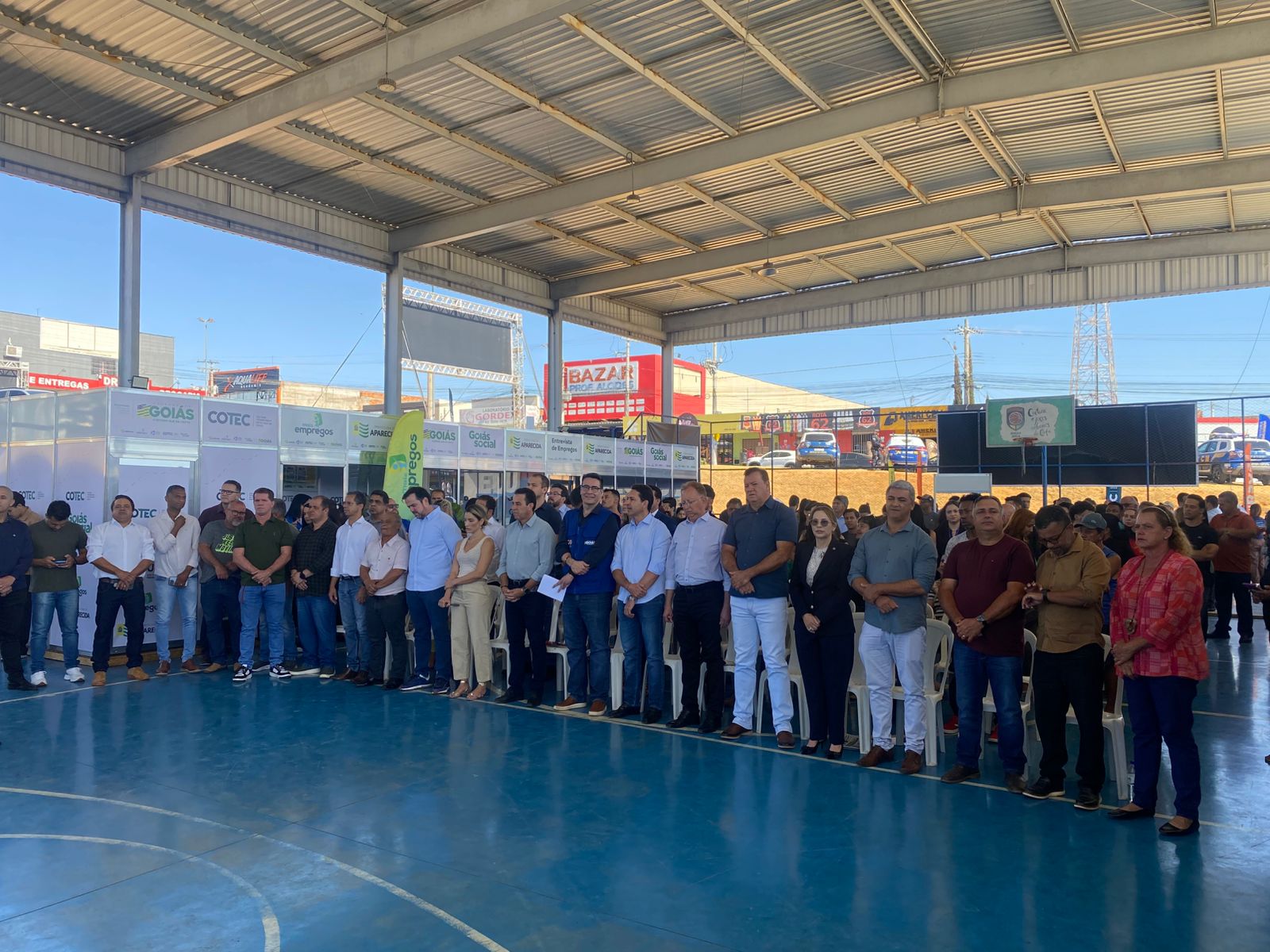 CETT/UFG e Governo de Goiás realizam Feirão de Empregos do Cotec em Aparecida de Goiânia