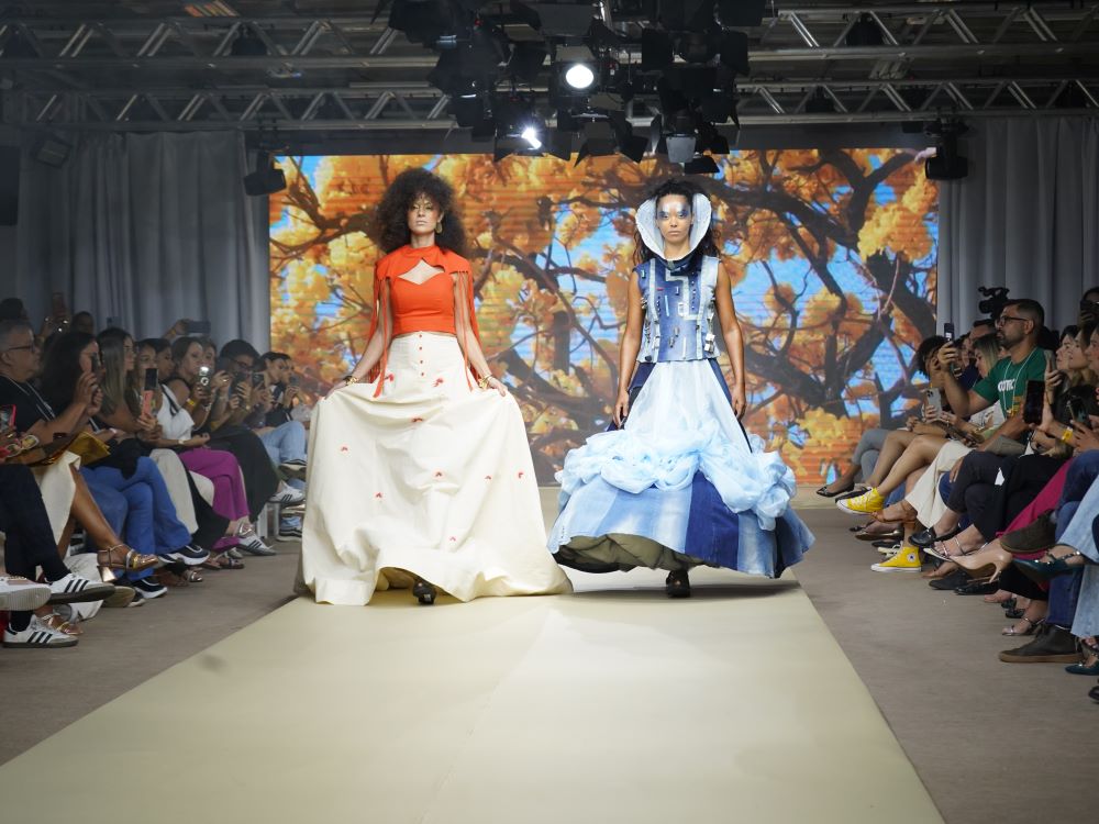 Desfile 'Cores do Cerrado' dos alunos do Colégio Tecnológico de Goiás encanta o público na Amarê Fashion 2024 